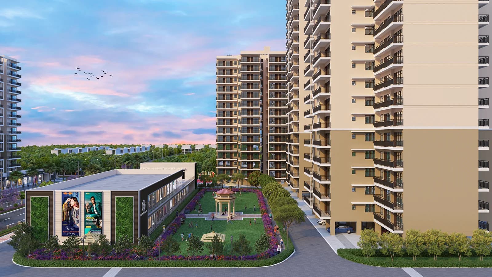 Global Heights 88A Exterior Design